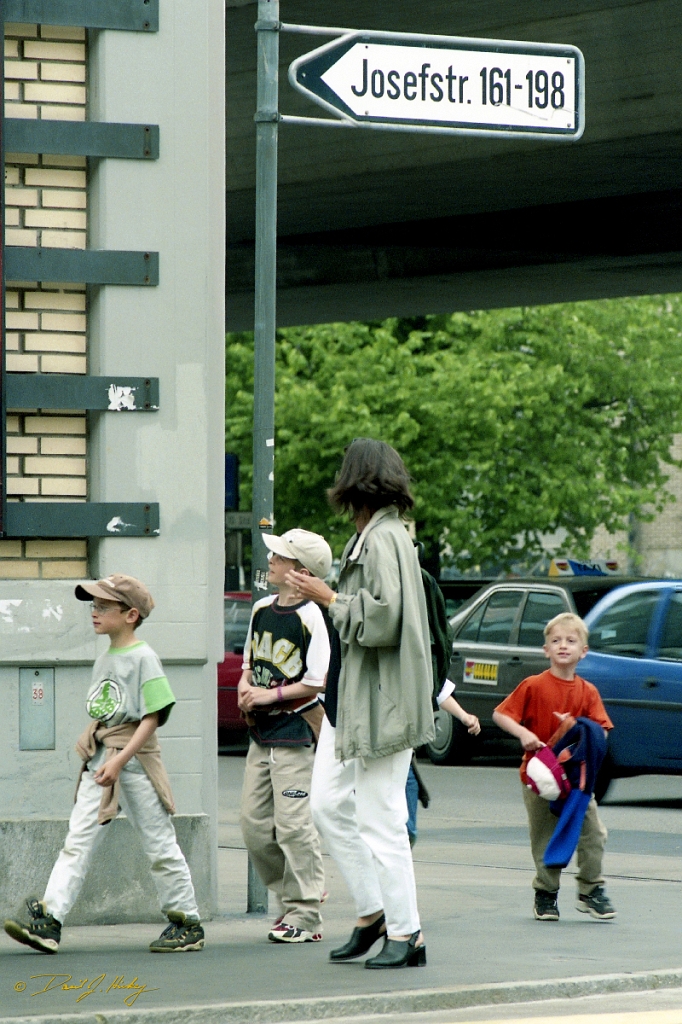 zurich street scene